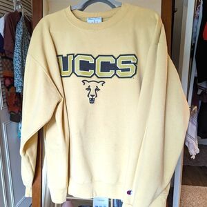 UCCS Vintage Champion Crew Neck Sweatshirt